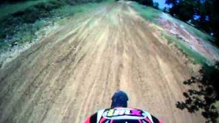 Burleson MX 250/450 Novice moto 2 6-12-11 helmet cam