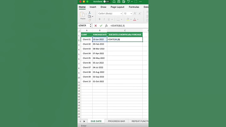 Due date calculation | Advance Excel Formula | MyExcelGeeks