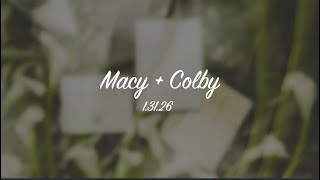 Macy & Colby's Wedding Teaser