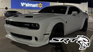 Late Night Walmart Run In My Hellcat Redeye (DRIFTING EVERY TURN) *VERY LOUD*