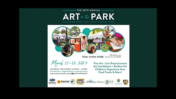 38th Annual 'Art in the Park' on Florida's Adventure Coast (2023)