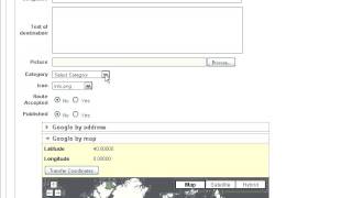 Joomla Extensions - 14 - Google Map