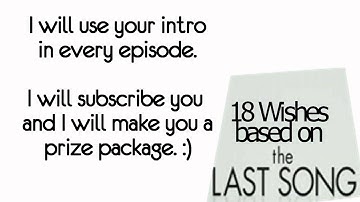 NEW! INTRO CONTEST! {O P E N, R E A D D E S C.}