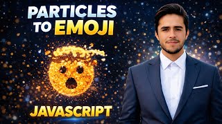 Amazing 🔥 JavaScript Particle Effect | Image to Particles Tutorial #html #css #javascript #python 