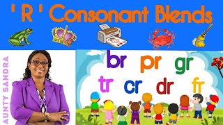 'R' Blends | 'R' Consonant Blends | Kids Reading Skills |  Blending | Phonemic  Awareness Skills