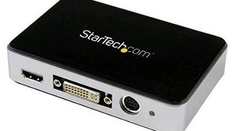 StarTech USB3HDCAP Quality Test