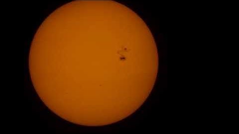 Sun Sunspots 2014/10/25