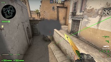 Easiest xbox smoke on dust 2 [64 and 128 tick]