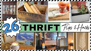 🌟TOP 26 THRIFT FLIP Decor &amp; Furniture HACKS on a Budget