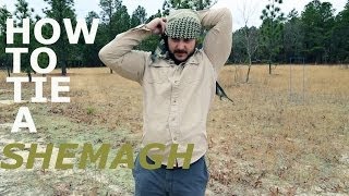 Black Scout Quick Tips - How to Tie a Shemagh