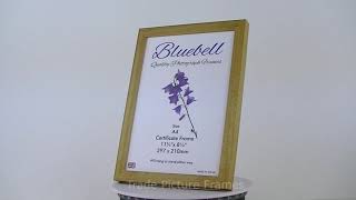 A4 CERTIFICATE FRAME W54 QUALITY WOODEN FRAME IN AN OAK FINISH