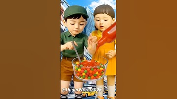 Squid Game AI weird food #squidgame #squidgame2 #ai #asmr