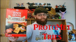 ProtoMet Tries Town House Flatbread Crisps Tomato, Basil & Mozzarella
