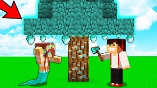 DRZEWO NA KTÓRYM ROSNĄ DIAMENTY W MINECRAFT?! || GPLAY & LUMI