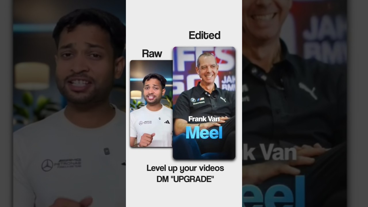 ❌ Before → ✅ After Text animation. Simple Motion Sound design. Clean flow from start to finish.