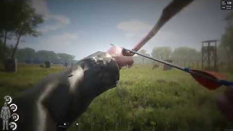 SCUM Recurve 80# testing 75, 100, 125 meters