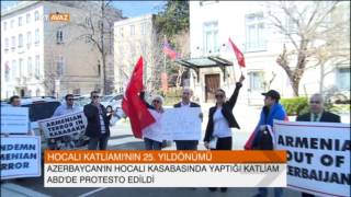 Hocalı Katliamı Abdde Protesto Edildi - Trt Avaz Haber