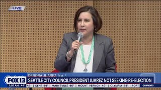 Seattle City Council President Juarez not seeking re-election | FOX 13 Seattle