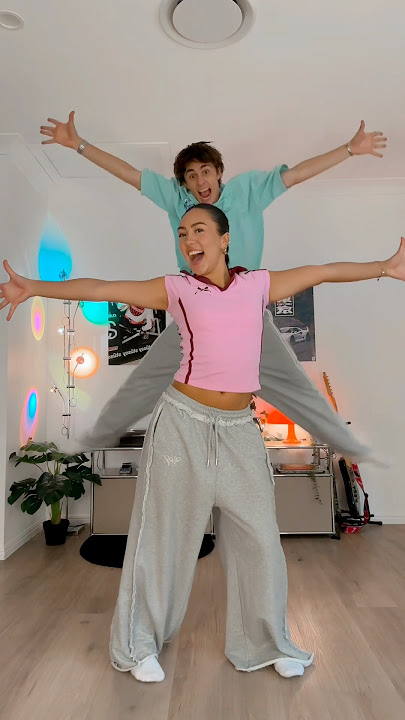 Shimmer and shine dance! ✨ #nostalgia | CadelandMia 🥰 #shorts #couple #tiktoktrend