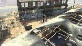 Call of Duty Black Ops AMAZING tomahawk ricochet kill