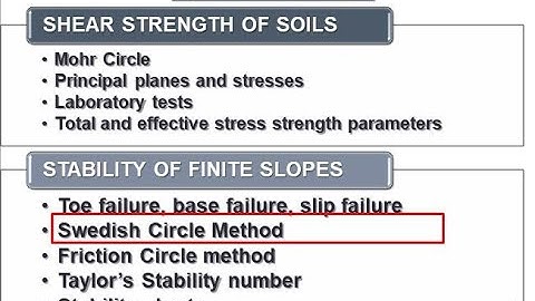 Geotechnical Engineering I-KTU Syllabus-Module 5-  Chapter 5.5