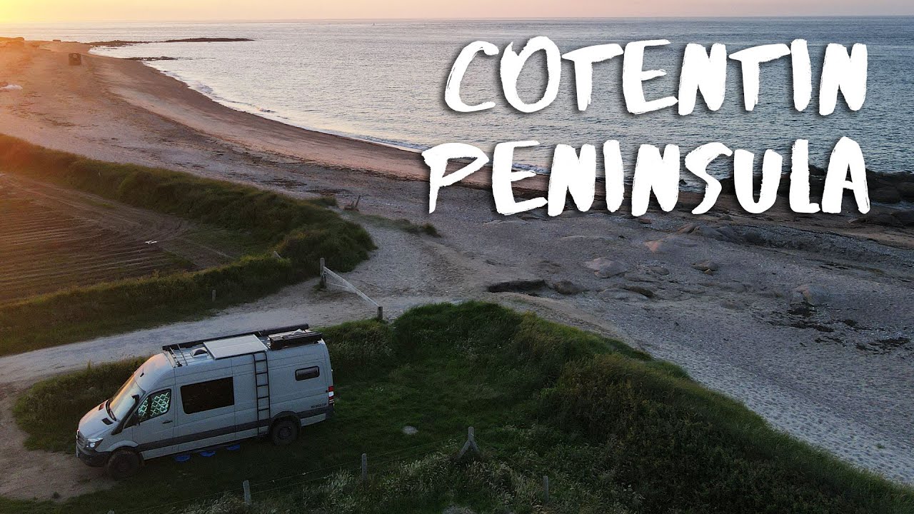 Oceanfront Wild Camping on Cotentin Peninsula in France
