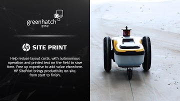 HP SitePrint and Leica Total Stations bring productivity on-site to Greenhatch Group