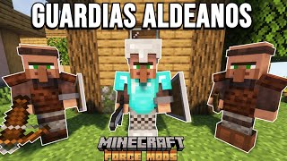 Guard Villagers - Aldeanos Guerreros!! - MINECRAFT MOD REVIEW ESPAÑOL - 1.19.4/1.18.2/1.16.5