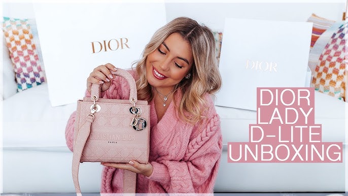 Dior Unboxing  Book Tote Pink Toile de Jouy 