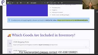 Inventory-1 | Section A | CMA US Part 1 | English