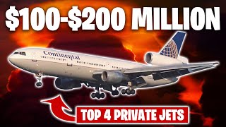 Top 4 Private Jets 2023 | Between $100-$200 Million