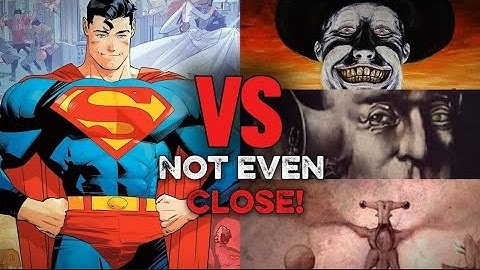 Why Superman VS The Big 3 of Evil ISN’T EVEN CLOSE!