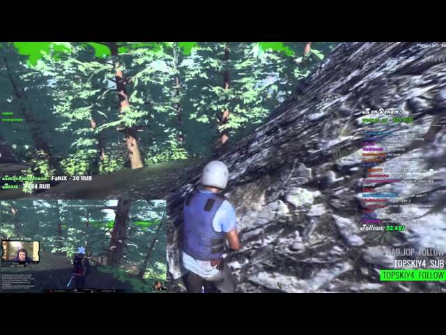 Случайная встреча bratishkinoff и cheatbanned - H1Z1