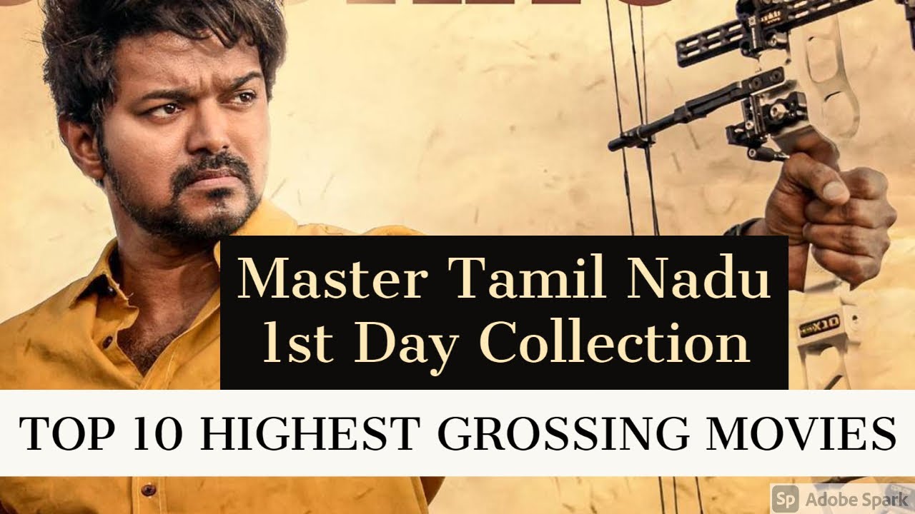 Master 1st Day Collection In Tamil Nadu | Master Box Office Collection | Top 10 Biggest Opening