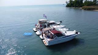 Gull island tie up Fathers day weekend.