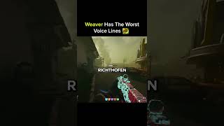 Weaver Has The Worst Voice Lines