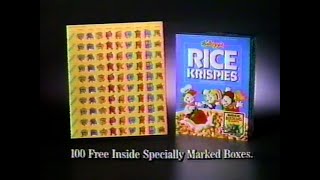 Rice Krispies w/ Boglins Stamps Commercial (1989)