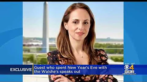 Guest who spent New Year's Eve with Ana and Brian ...