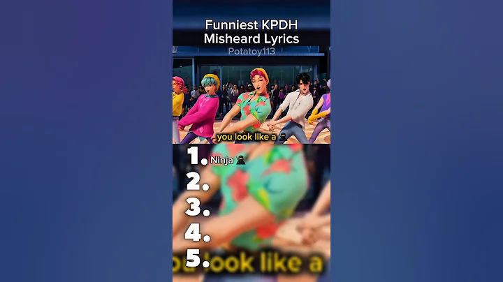 Funniest KPDH Misheard Lyrics 😂⚔️🎤(no.1 has the most Sus Misheard Lyrics 😱😂)