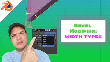 Blender Bevel Modifier Explained: The ULTIMATE Guide to Width Types and Scale