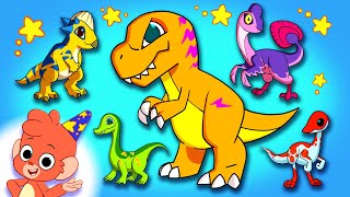 Club Baboo | Learn Dinosaurs for Kids | Dinosaur Cartoon videos | Dino Alphabet ABC