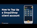 How to top up s2s accounts