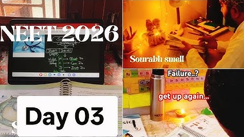 Day 03 | Covering My Entire NEET Syllabus in 100 Days#neet2026 #neetexam #kota #motivation 