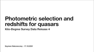 A new catalog of 343,000 quasars with their photo-z derived with ML from  KIDS (Szymon Nakoneczny)