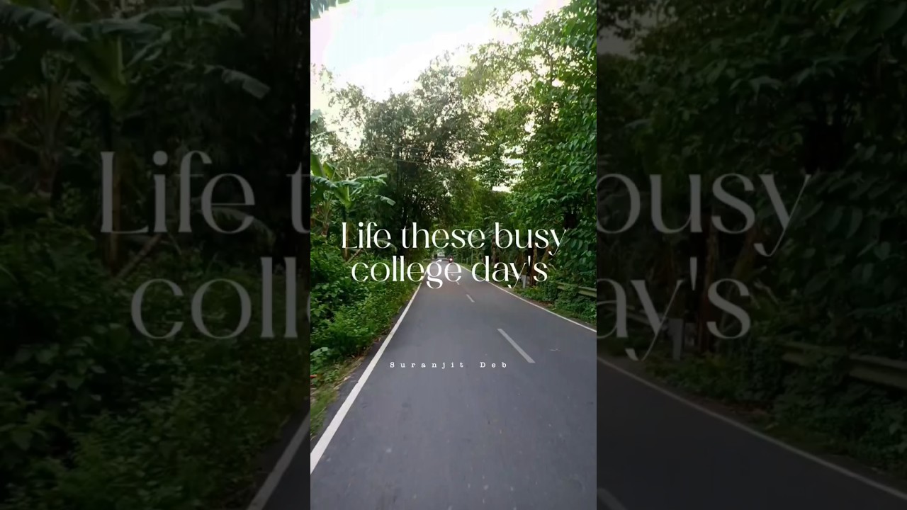 My life be like || Documenting myself || Dinhata College || Busy college days || 