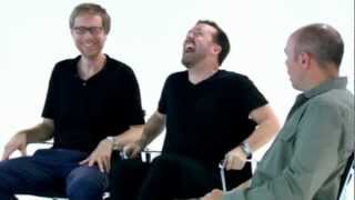 An Idiot Abroad - Ricky Gervais laughing