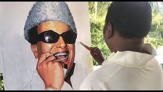 Tribute to Our #puratchithalaivar #MGR /  #painting