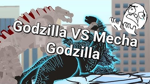 Godzilla VS Mecha Godzilla !!! (Sticknodes)