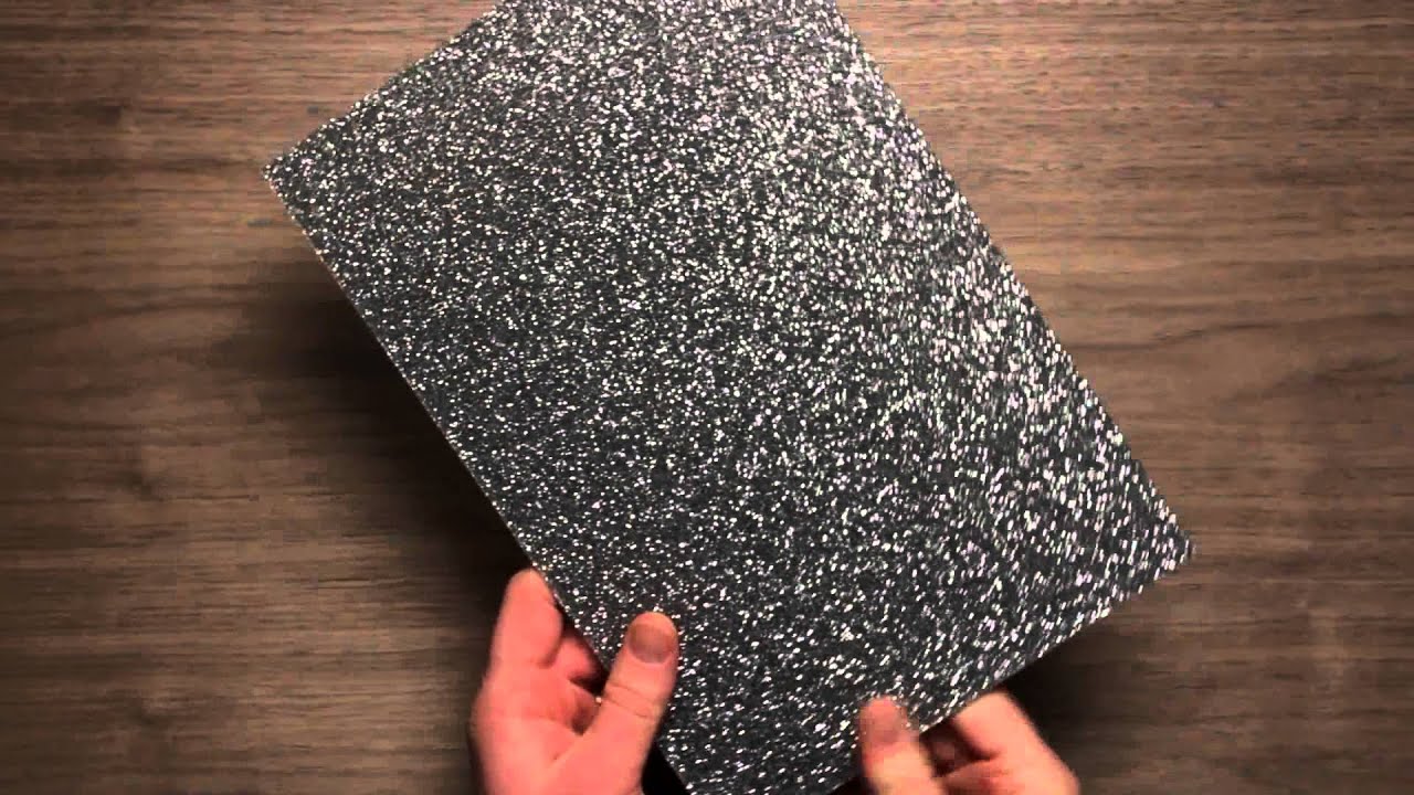 Silver Glitter Acrylic Sheet 