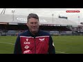 Glenn Delaney reflects on Scarlets' 36-10 win over the Dragons